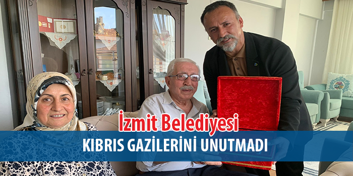 İzmit Belediyesi Karamürsel’de gazileri yalnız bırakmadı 