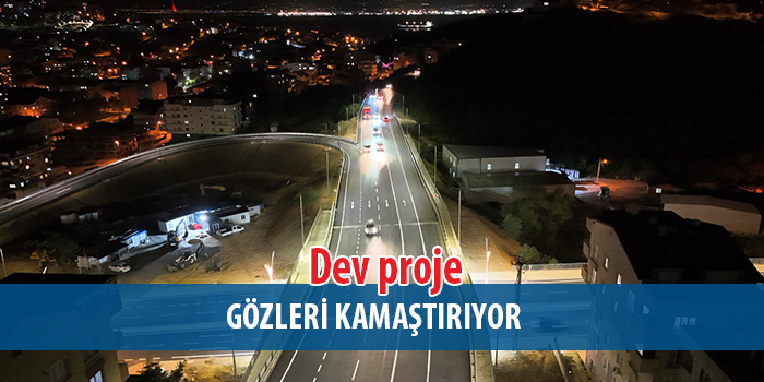 Gebze Eskihisar Feribot Yolu ışıl ışıl