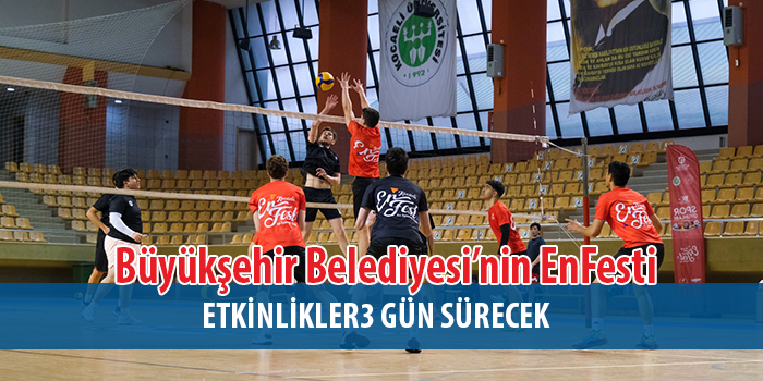 Kocaeli’de sporun kalbi EnFest’te atacak
