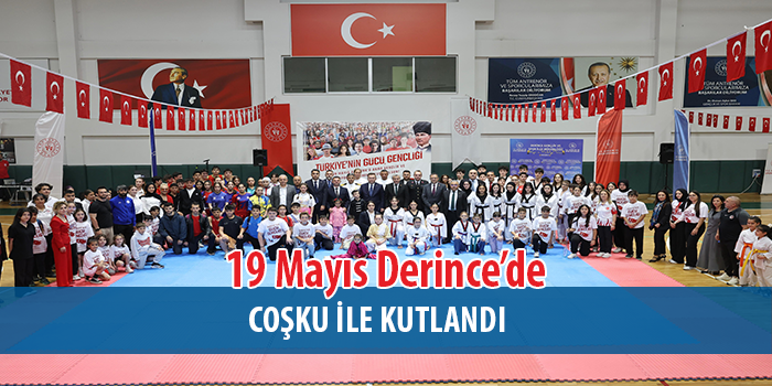 19 Mayıs Derince’de Spor ve Sanatla Kutlandı