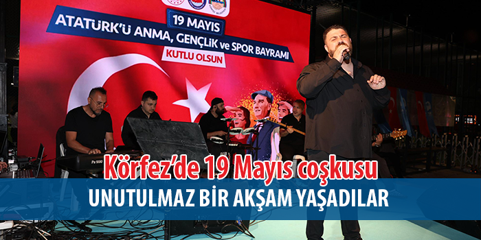 Körfez’de 19 Mayıs coşkusu yaşandı