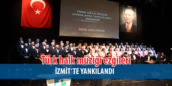 Türk halk müziği ezgileri katılımıyla sanatseverlere unutulmaz bir akşam yaşattı.