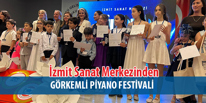 İzmit Sanat Merkezi, Piyano Festivali’nin İlkini Gerçekleştirdi 