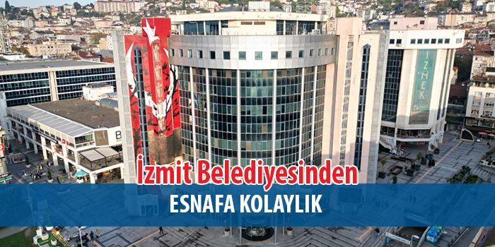 İzmit Belediyesinden bayram öncesi esnafa kolaylık