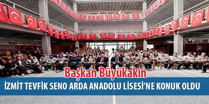 Liseli öğrenciler sordu,  Başkan Büyükakın cevapladı.