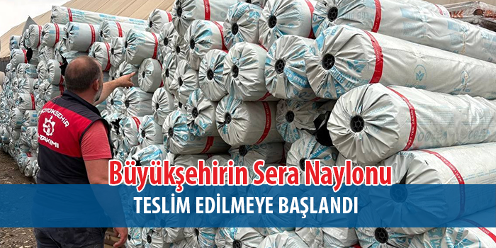Büyükşehir’den seraları zarar gören üreticilere destek