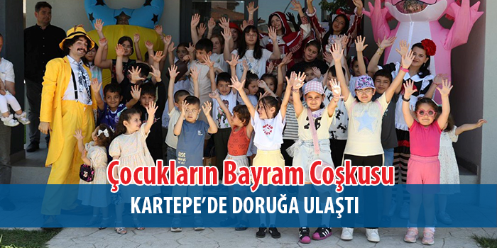 Kartepe’de Çocukların Bayram Coşkusu