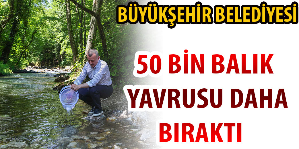 Başkan Büyükakın: “Doğadan  aldığımızı doğaya bırakıyoruz”