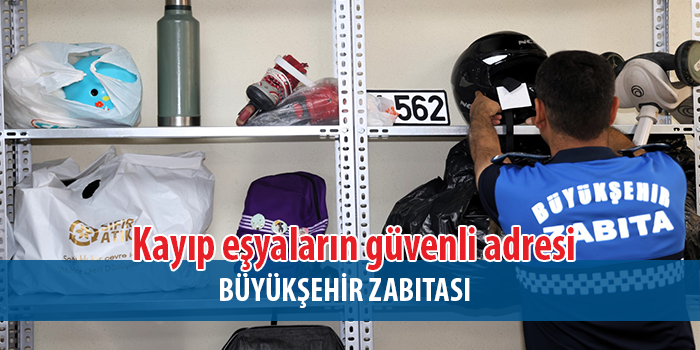 Kaybolan değil, buluşmayı bekleyen eşyaların hepsi burada;