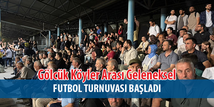 Gölcük Köyler Arası Geleneksel 7. Futbol Turnuvası Başladı