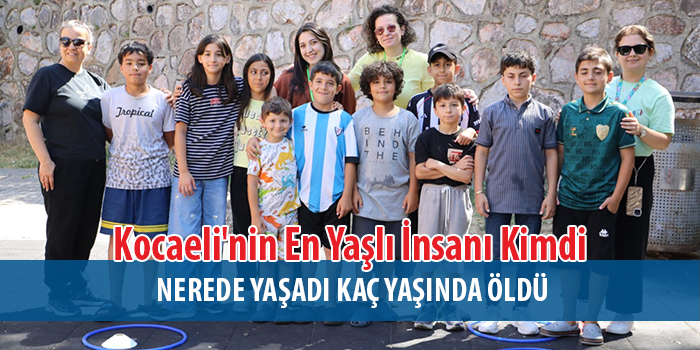 Kocaeli'de o iki ilçede yaş ortalaması çok yüksek 