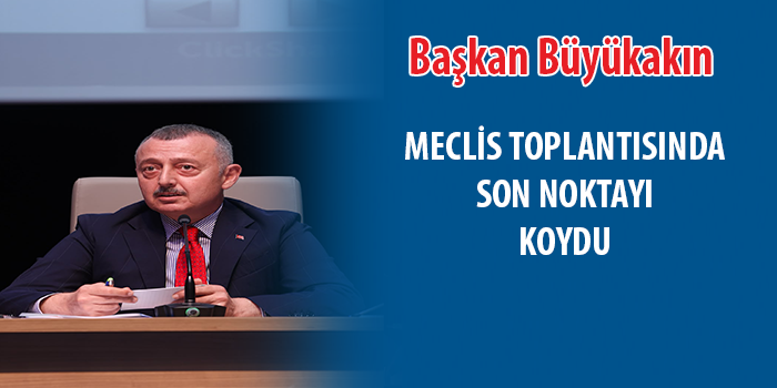 Büyükakın son noktayı koydu: “Suç olduğunu düşünüyorsanız mahkemeye verin”