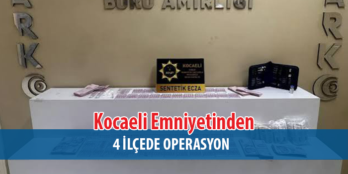 Kocaeli Emniyetinden  Uyuşturucuya Geçit Yok