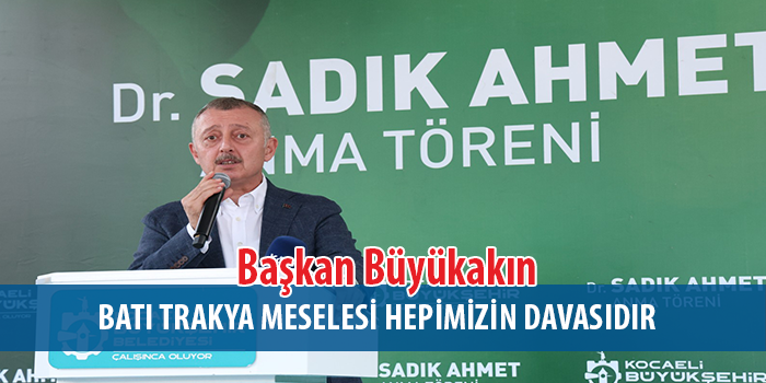 Dr. Sadık Ahmet vefatının 31. yıldönümünde anıldı.