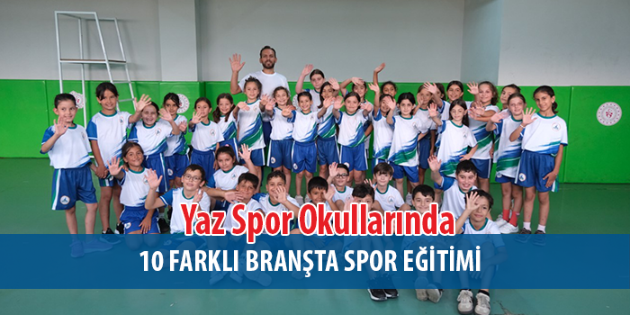 Kartepe’de Yaz Spor Okullarına Yoğun İlgi