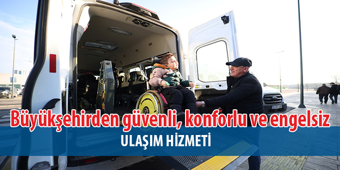 “Engelsiz Taksi” 6 ayda 13 bin kez yola çıktı.