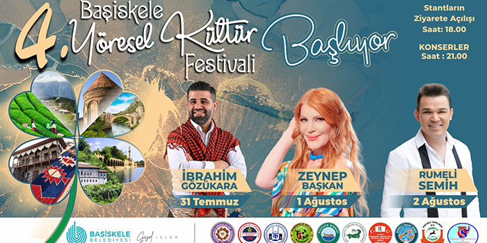 Başiskele’nin 4.Yöresel Kültür Festivali Başlıyor.