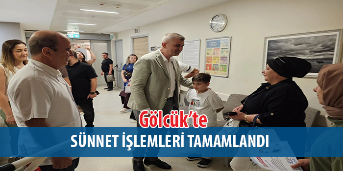 Gölcük’te 104. Çocuğun Sünnet İşlemleri Tamamlandı 
