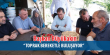Başkan Büyükakın çilek hasadına katıldı